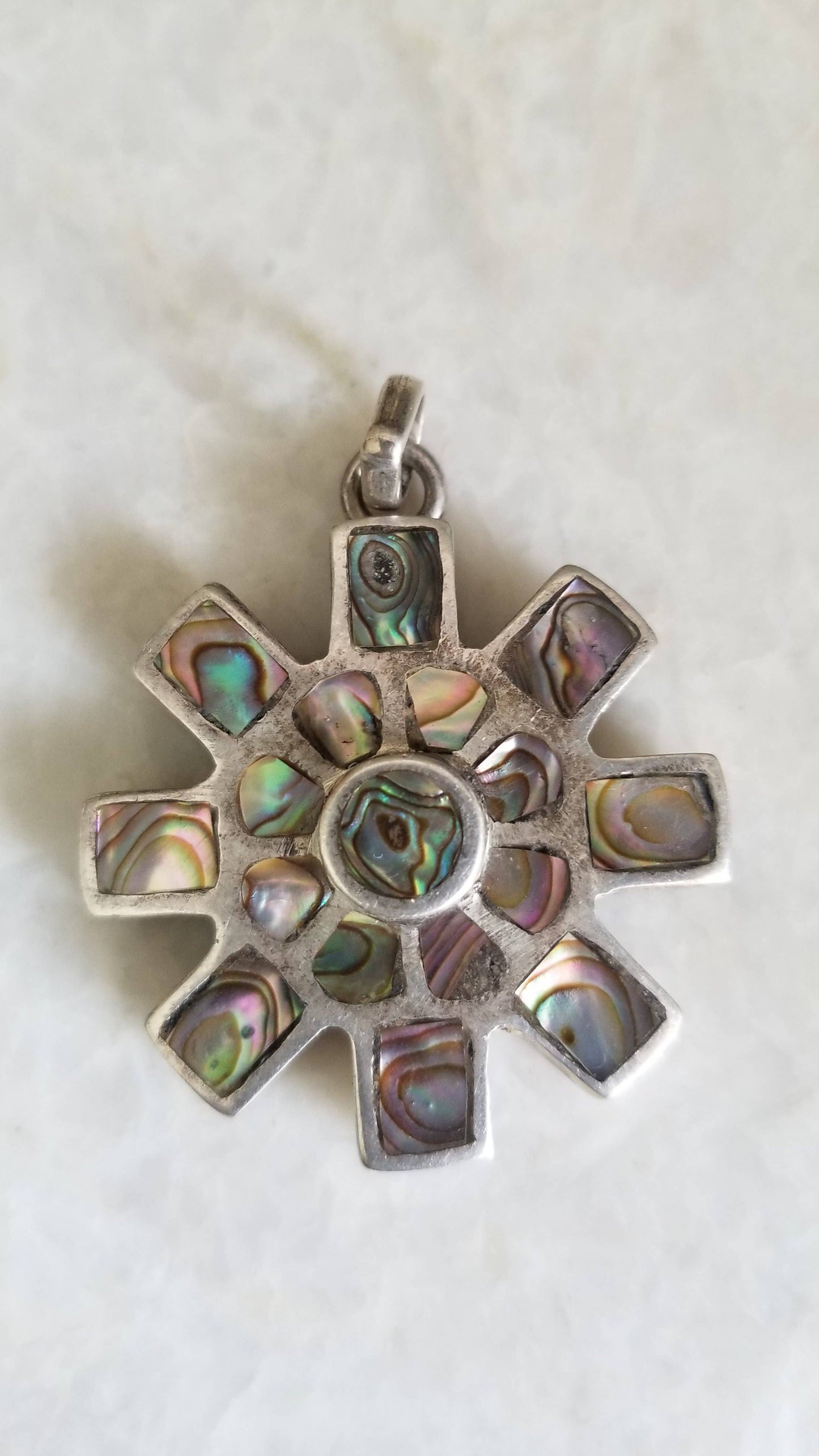 Handcrafted silver pendant gift